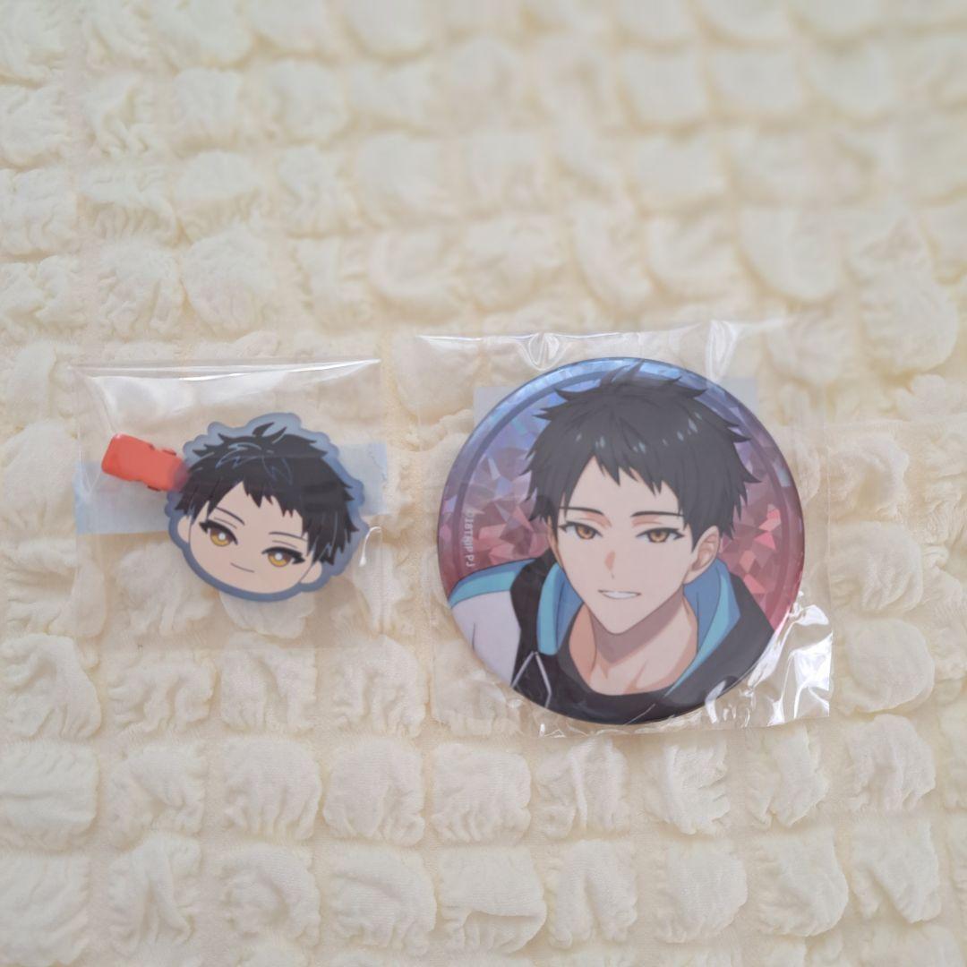 18TRIP 夕班 木ノ内太緒 みにコレ ヘアクリップ 缶バッジ - メルカリ