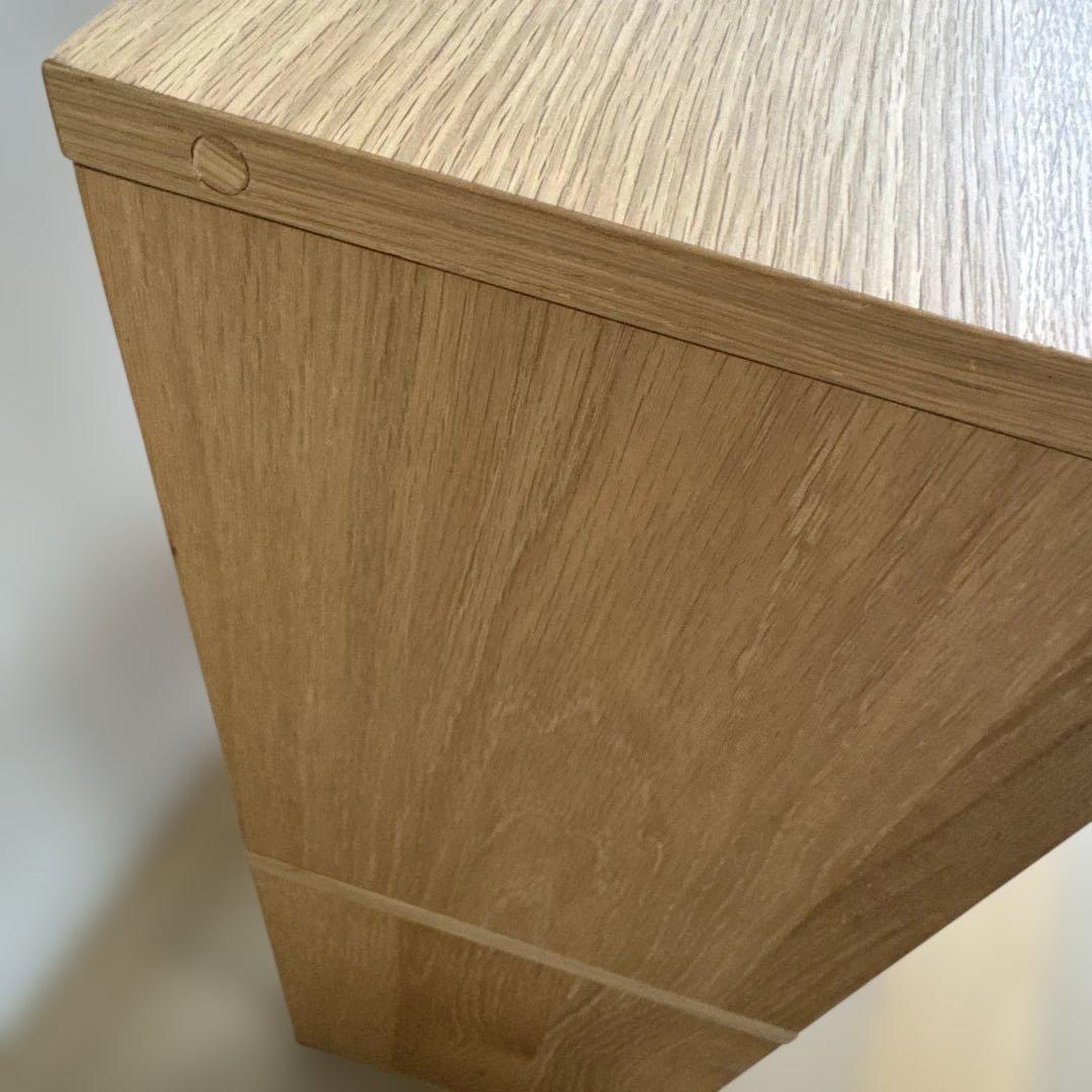 無印良品 スタッキングシェルフ 2×2 オーク