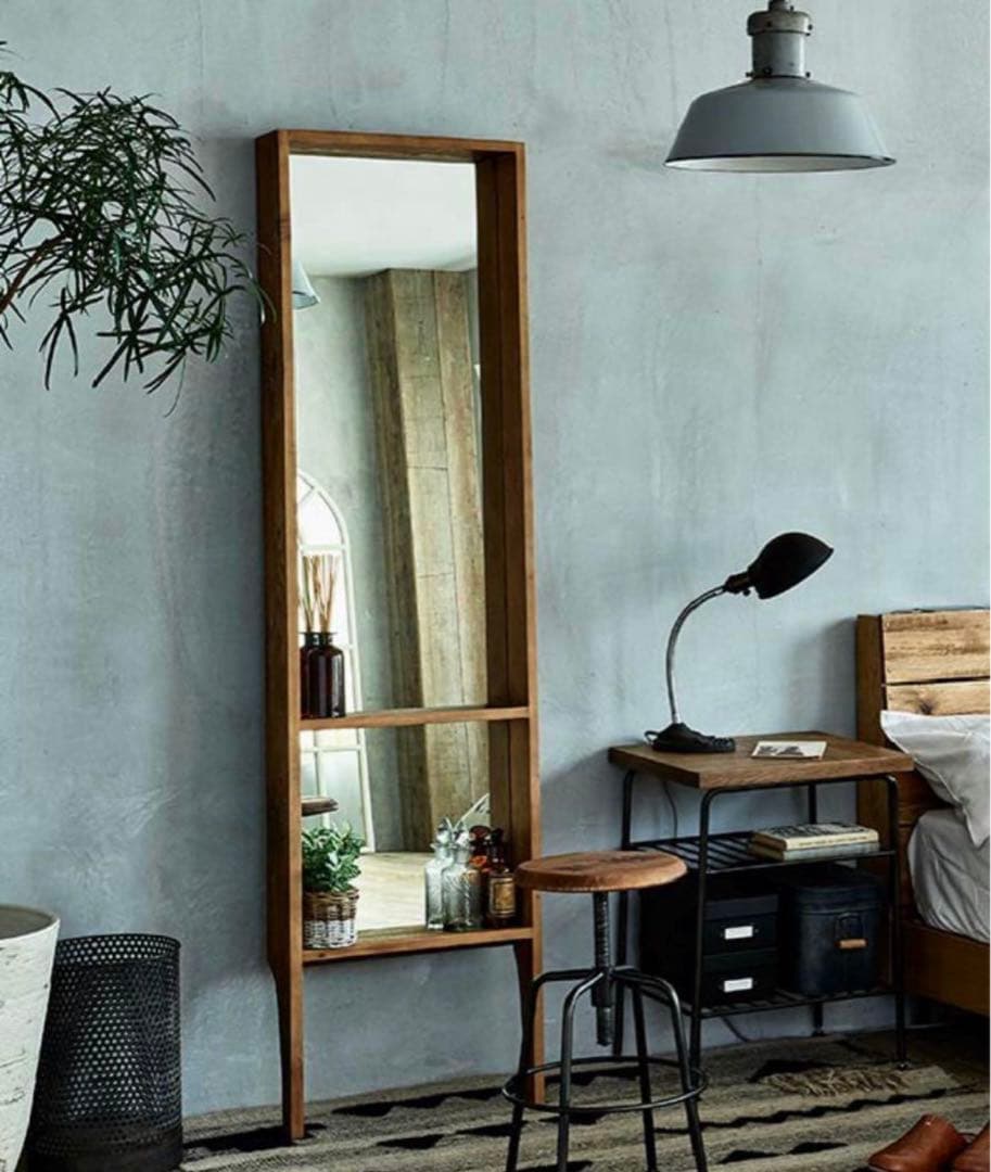 ジャーナルスタンダードファニチャー　鏡　オールドエルム