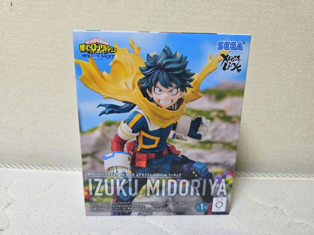 ヒロアカ THE MOVIE ユアネクスト フィギュア 緑谷出久 - メルカリ