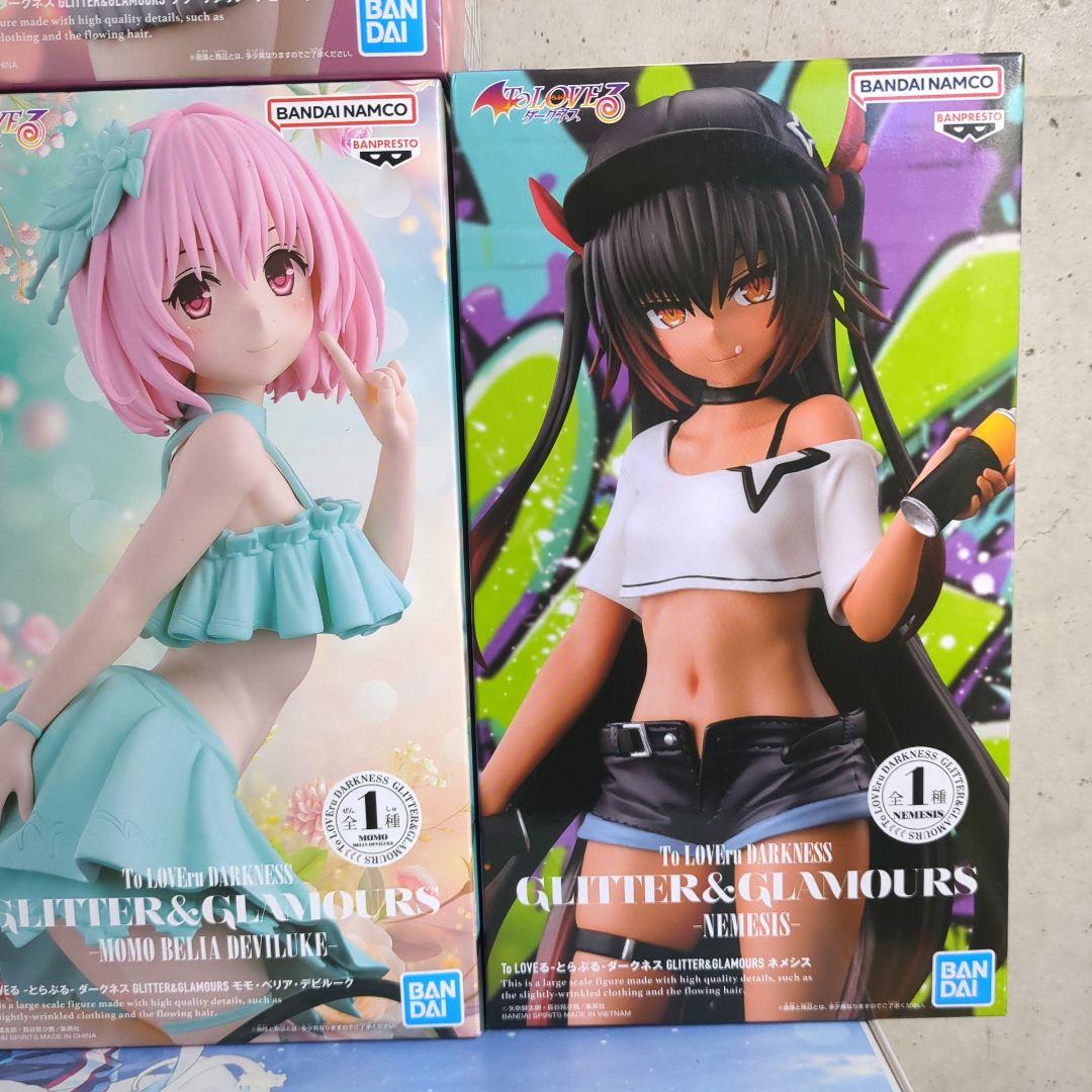 ToLOVEる GLITTER＆GLAMOURS フィギュア 9点セット