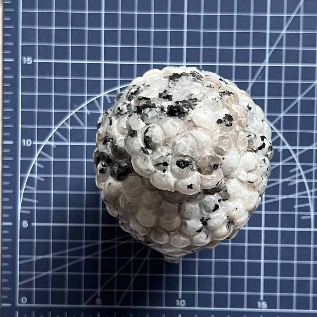 レインボームーンストーン　ブッダヘッド