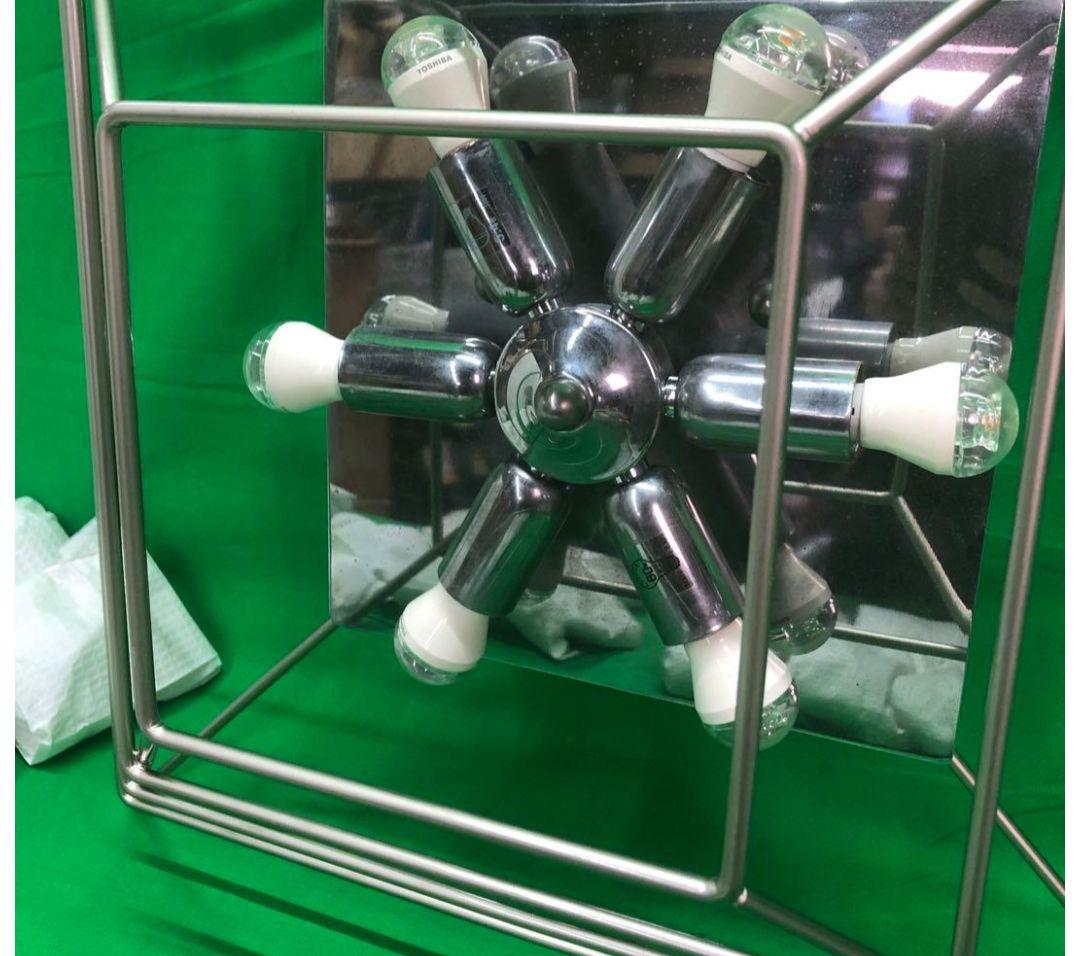 MD1 シャンデリア IDC 大塚家具 ガラス 照明 SAN-4045/6C