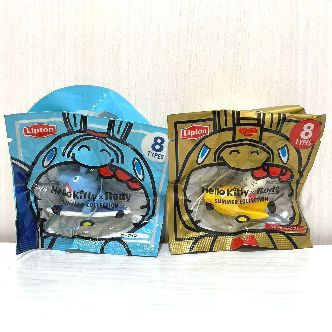 ハローキティ ロディ リプトン ストラップ コラボ 非売品 おまけ 12個
