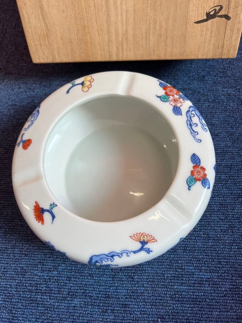 1338 今右衛門　錦浪花絵　灰皿