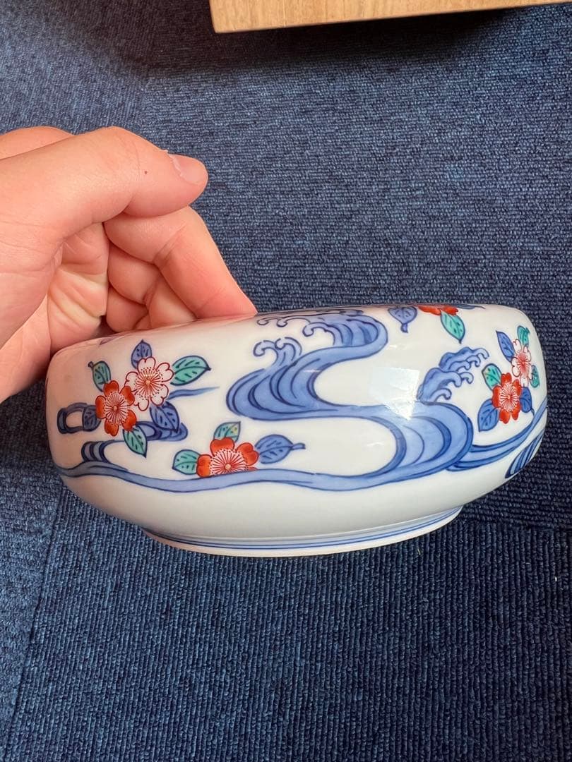 1338 今右衛門　錦浪花絵　灰皿