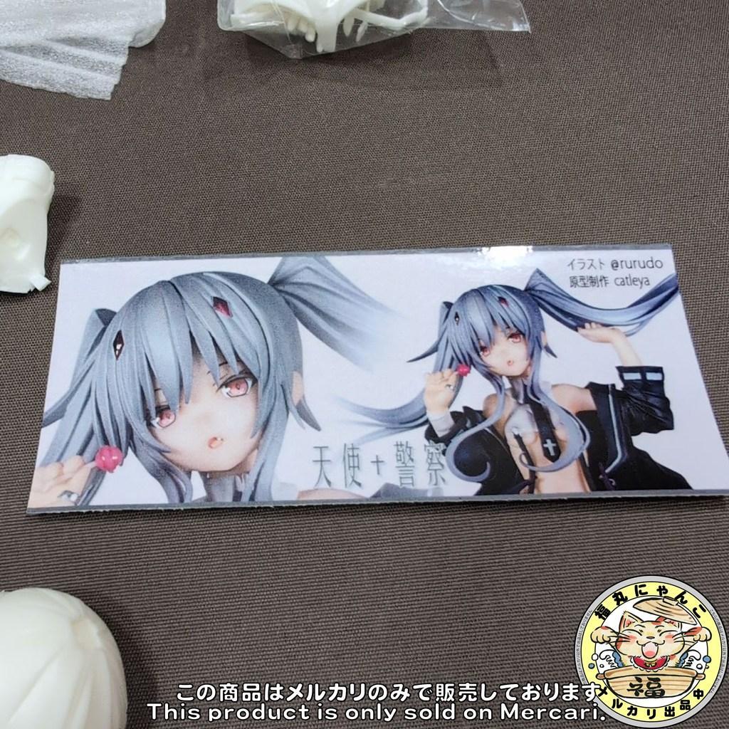 【未組立】rurudo 天使警察 エルちゃん ガレージキット WF カルネアデス