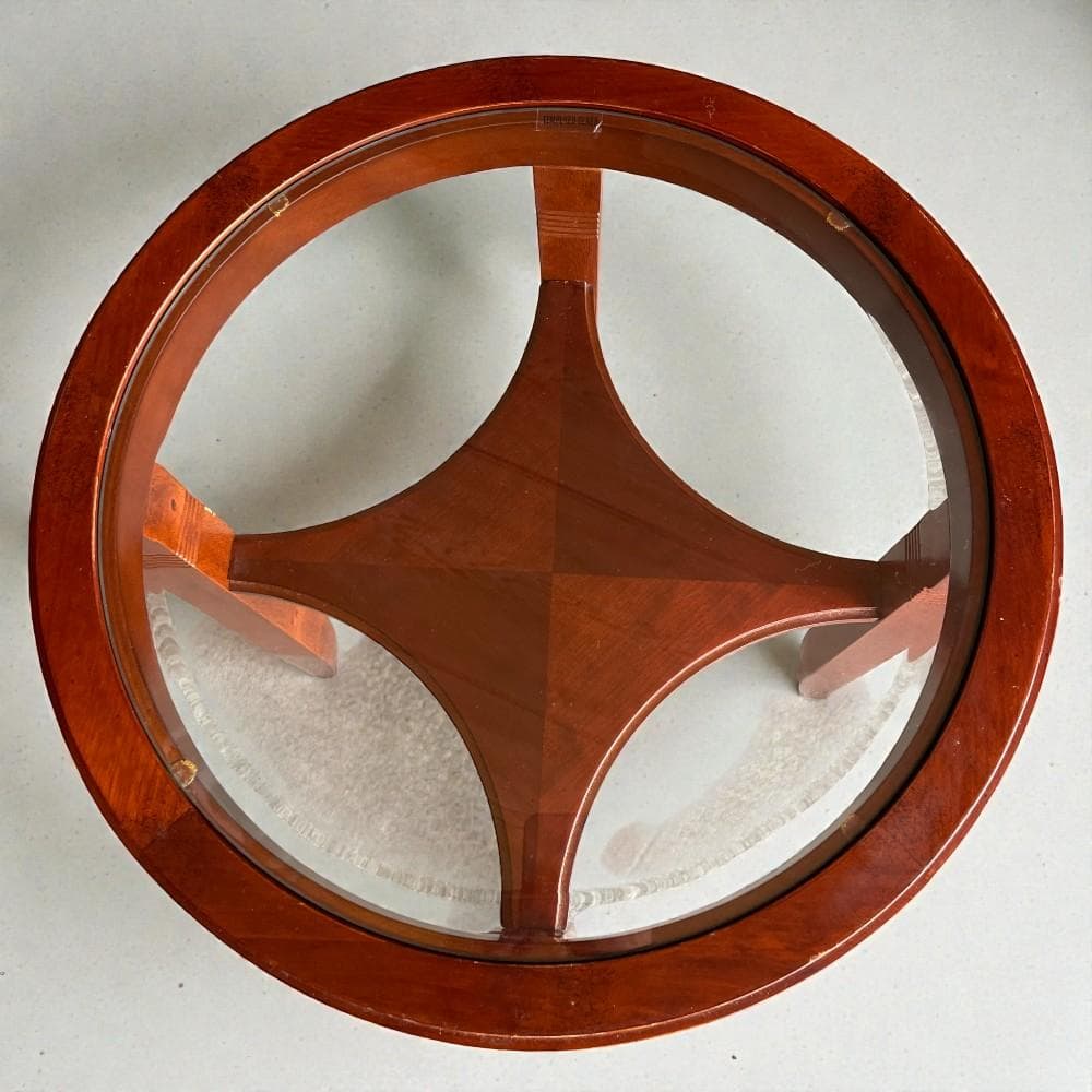 karimoku 木製 サイドテーブル アンティーク ビンテージ カリモク