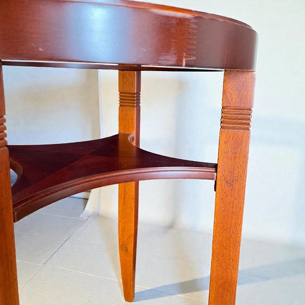 karimoku 木製 サイドテーブル アンティーク ビンテージ カリモク