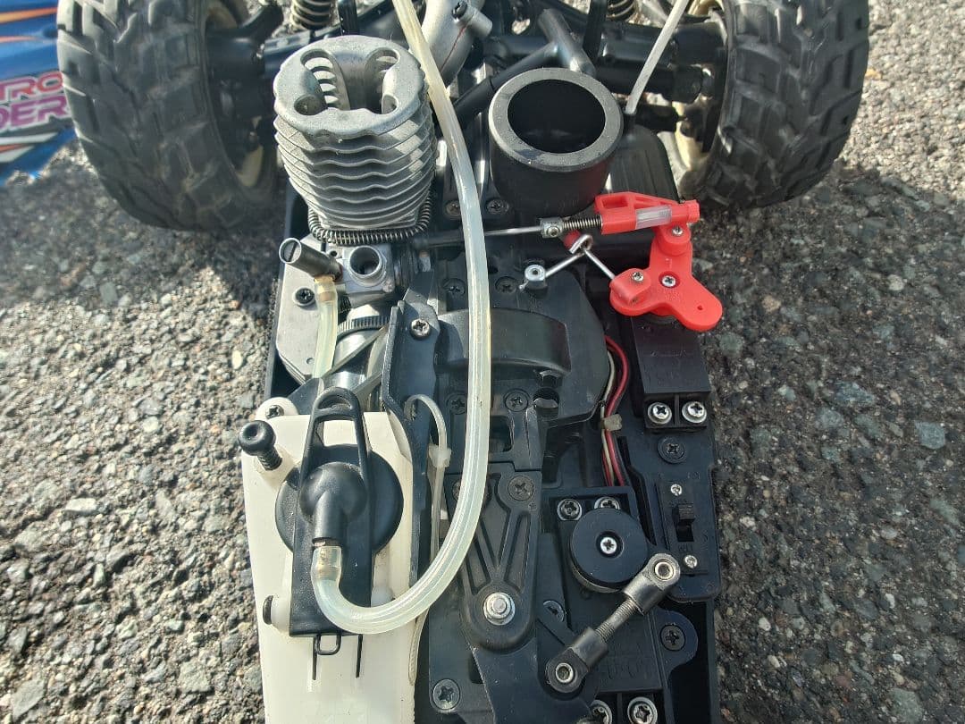 1/10タミヤ4WDエンジンバギー即走行可