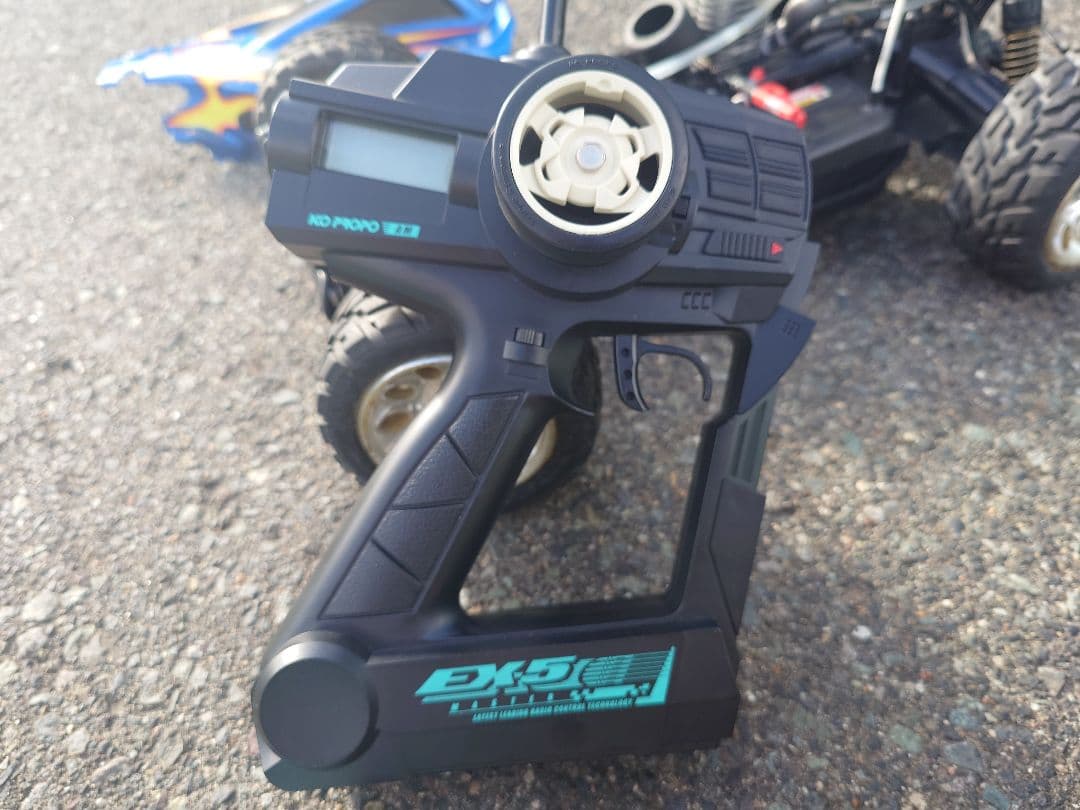 1/10タミヤ4WDエンジンバギー即走行可