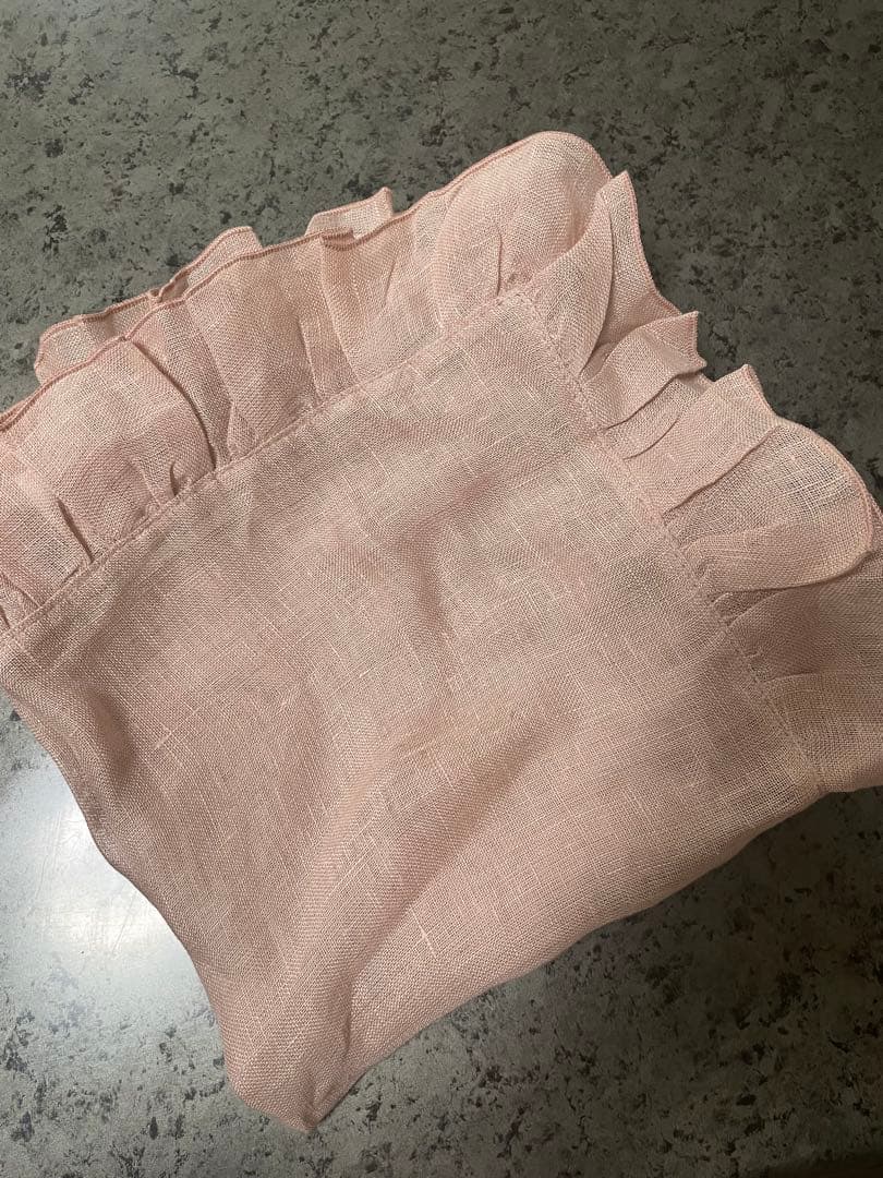 未使用 ボルゴデレトヴァーリエ リネン テーブルナプキン イタリア製 4枚セット