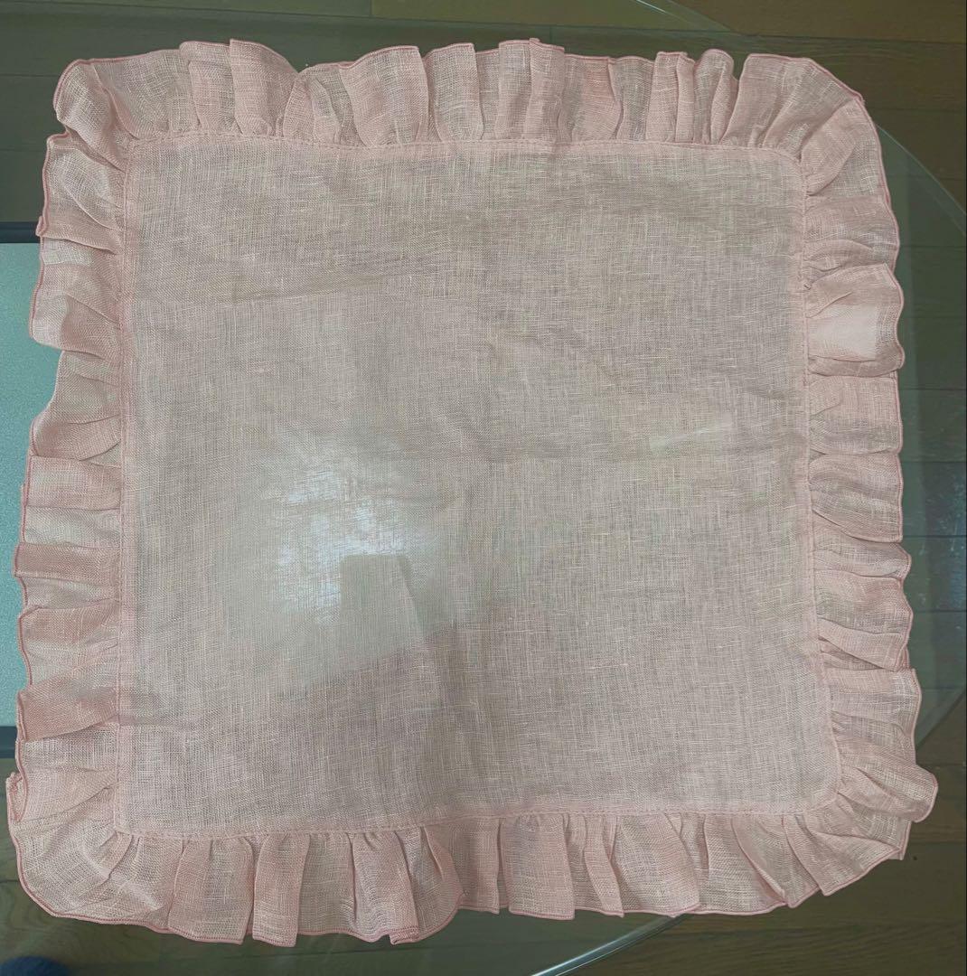 未使用 ボルゴデレトヴァーリエ リネン テーブルナプキン イタリア製 4枚セット