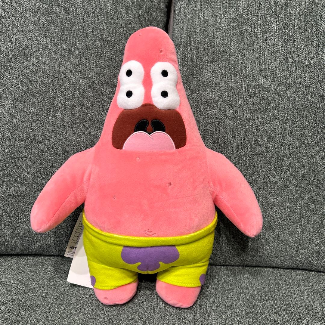 新品タグ付 パトリック ユニクロ ぬいぐるみ スポンジボブ コラボ
