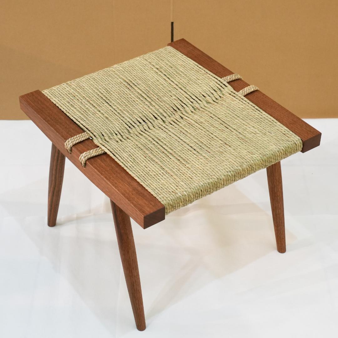 【新品未使用】ジョージナカシマ グラスシートスツール 33cm 桜製作所