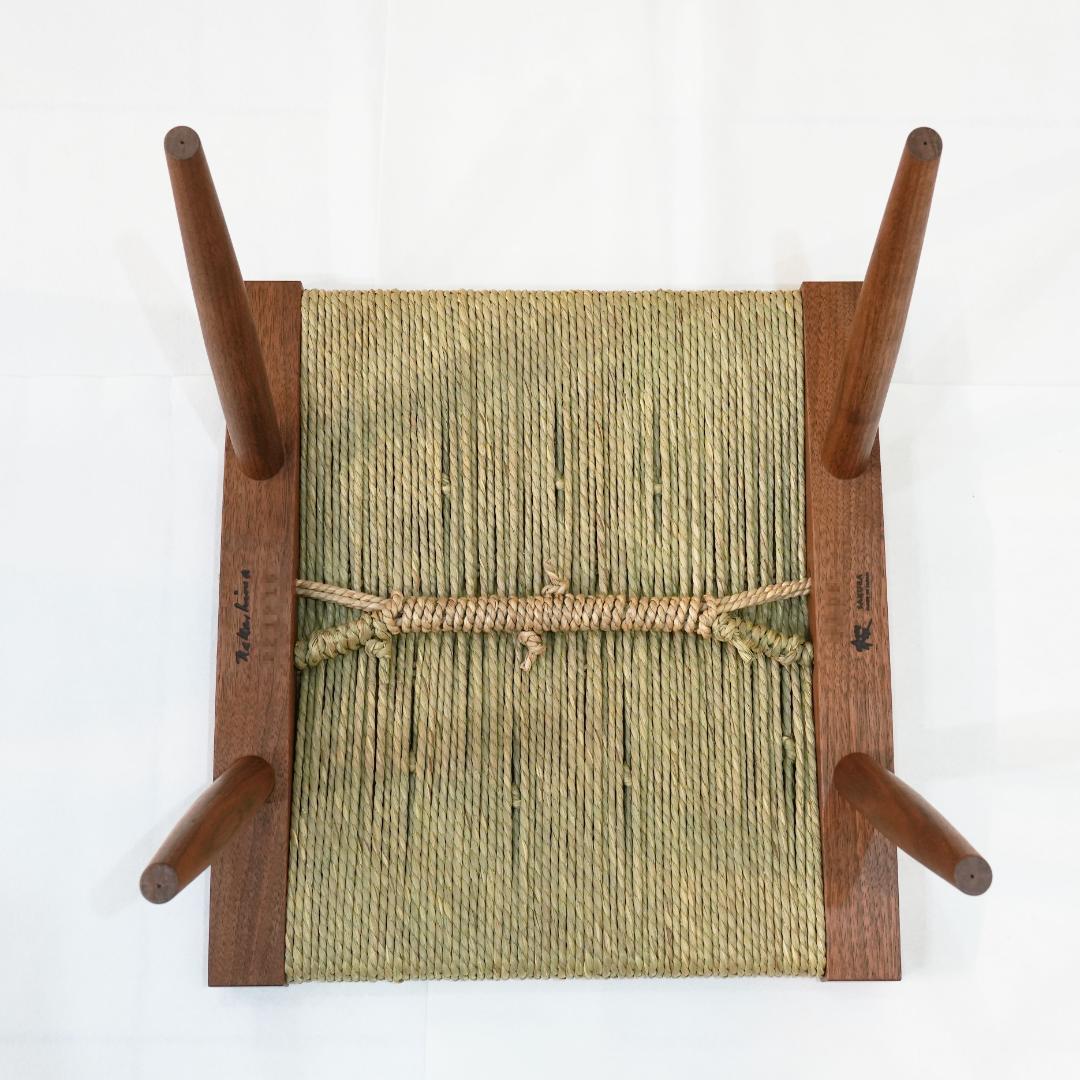 【新品未使用】ジョージナカシマ グラスシートスツール 33cm 桜製作所