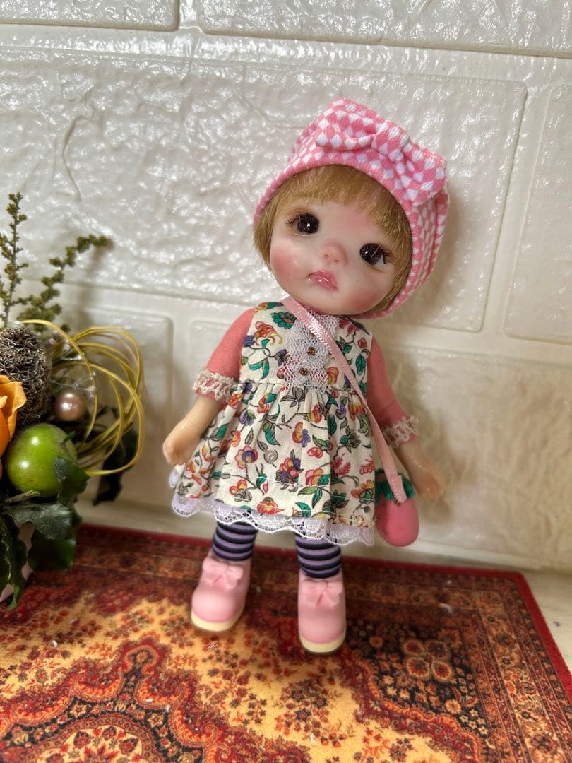 樹脂粘土ドール　ワイヤーボディ女の子　あsuzuranドール