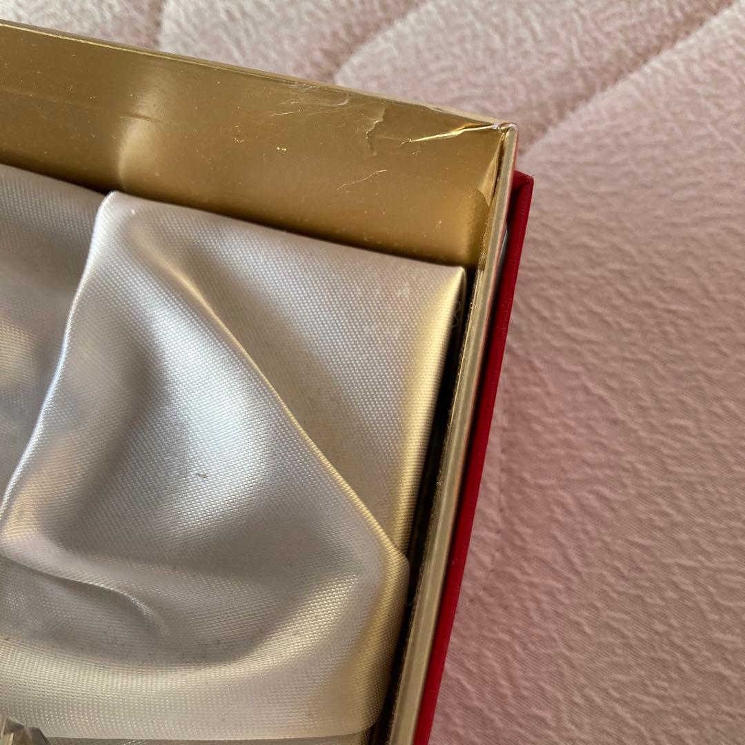 クリスタルガラス クマの置物