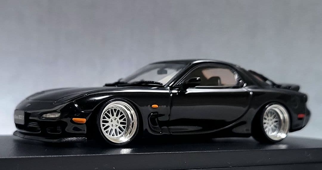 1/43　マツダ　RX-7改　FD3S　BBS-LM　アルミ製　深リム