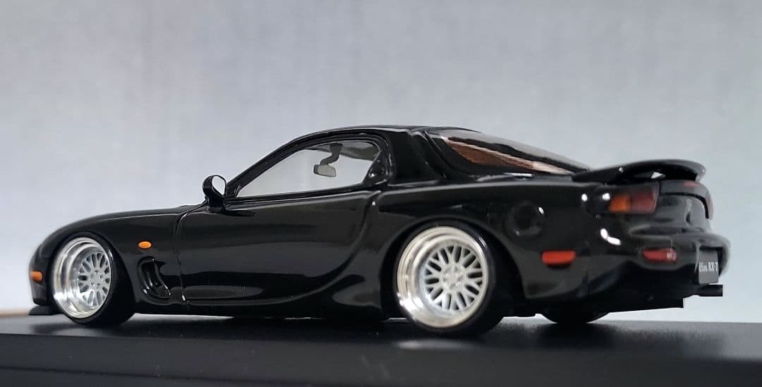 1/43　マツダ　RX-7改　FD3S　BBS-LM　アルミ製　深リム