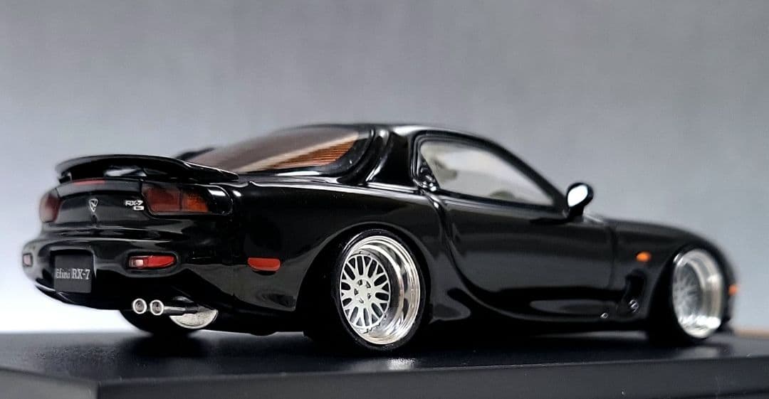 1/43　マツダ　RX-7改　FD3S　BBS-LM　アルミ製　深リム
