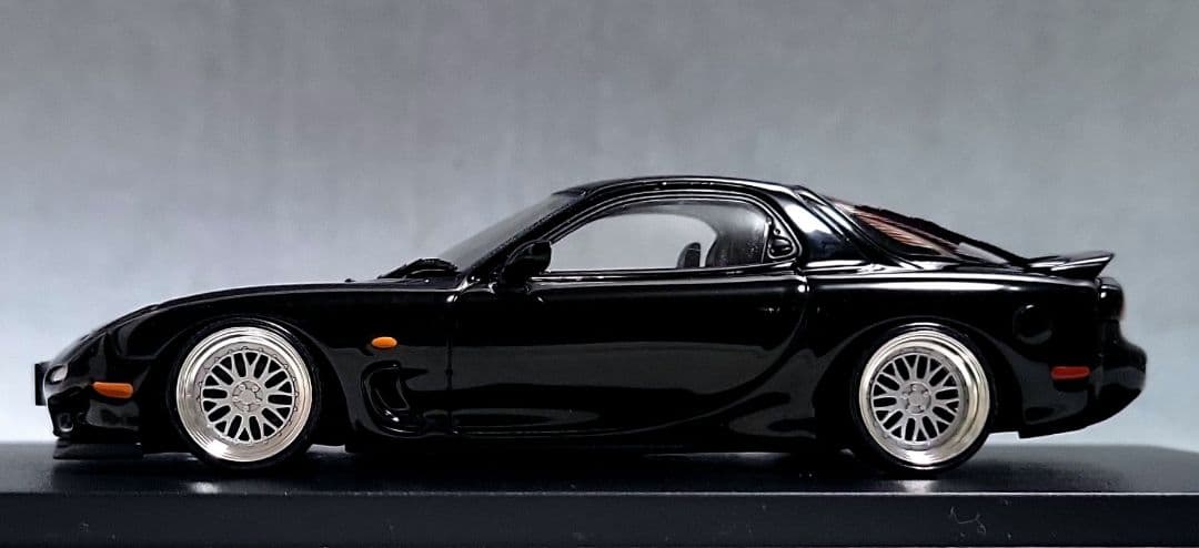 1/43　マツダ　RX-7改　FD3S　BBS-LM　アルミ製　深リム