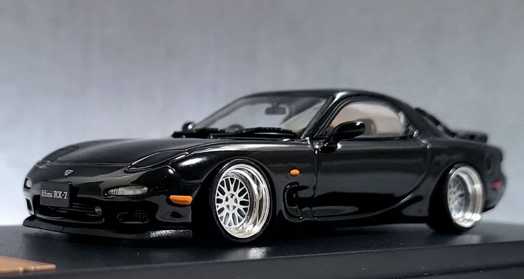 1/43　マツダ　RX-7改　FD3S　BBS-LM　アルミ製　深リム