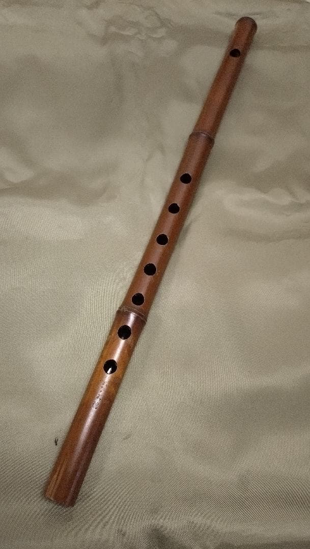 あーる　煤竹　真竹笛　古典調２本調子　篠笛 篠笛 七本調子6穴 獅子田 竹渓 藤両巻 古典調 | 中島屋太鼓店