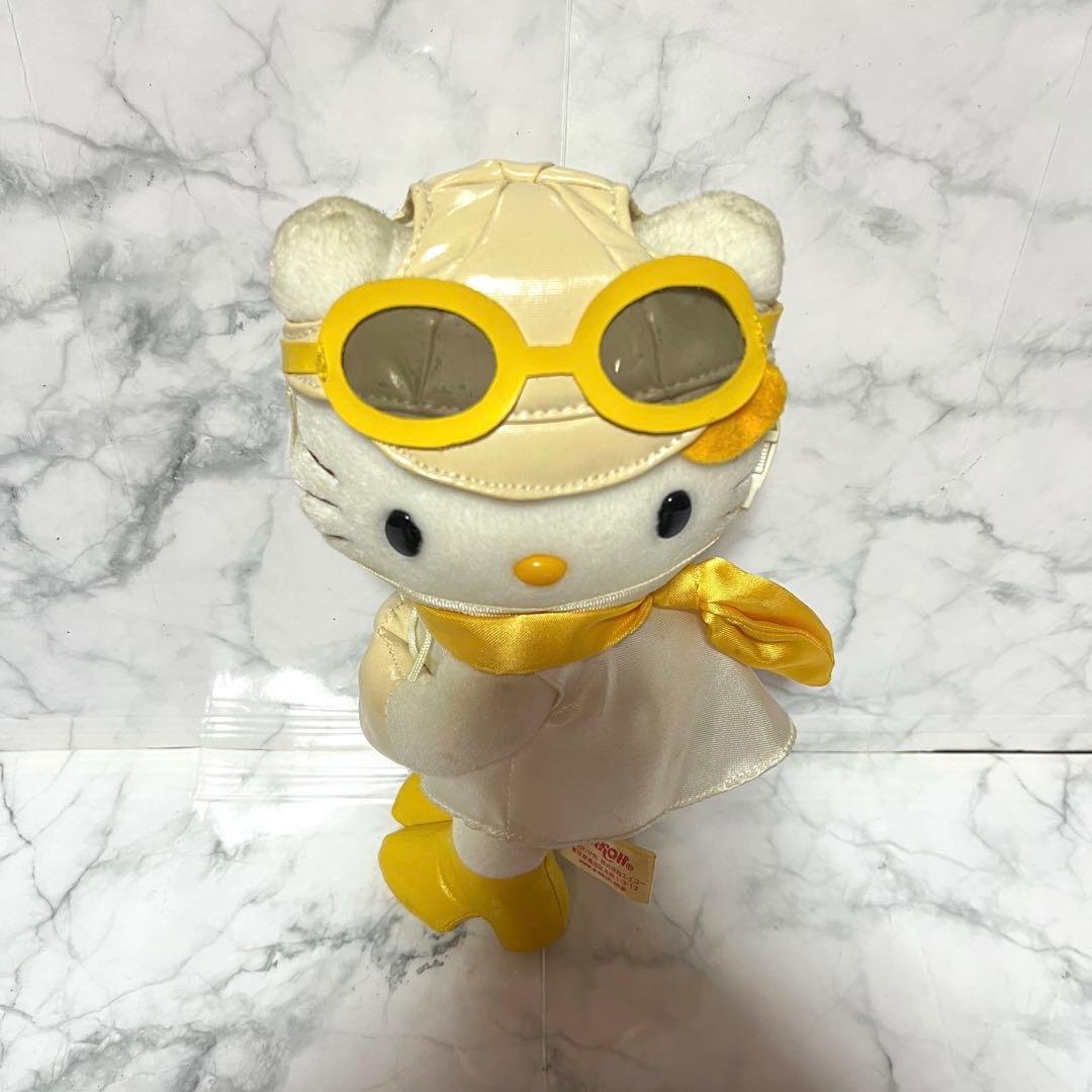 極レア】希少 オー！モーレツ キティコラボ 脚長キティぬいぐるみ