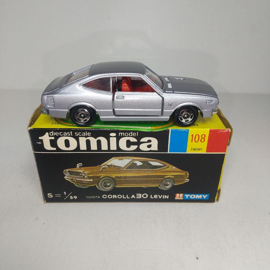 2927)トミカ 黒箱 日本製 トヨタ カローラ 30 レビン - メルカリ