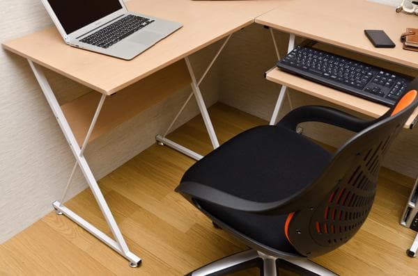 《新品・送料無料》コーナーPCデスクセット　NA/WAL