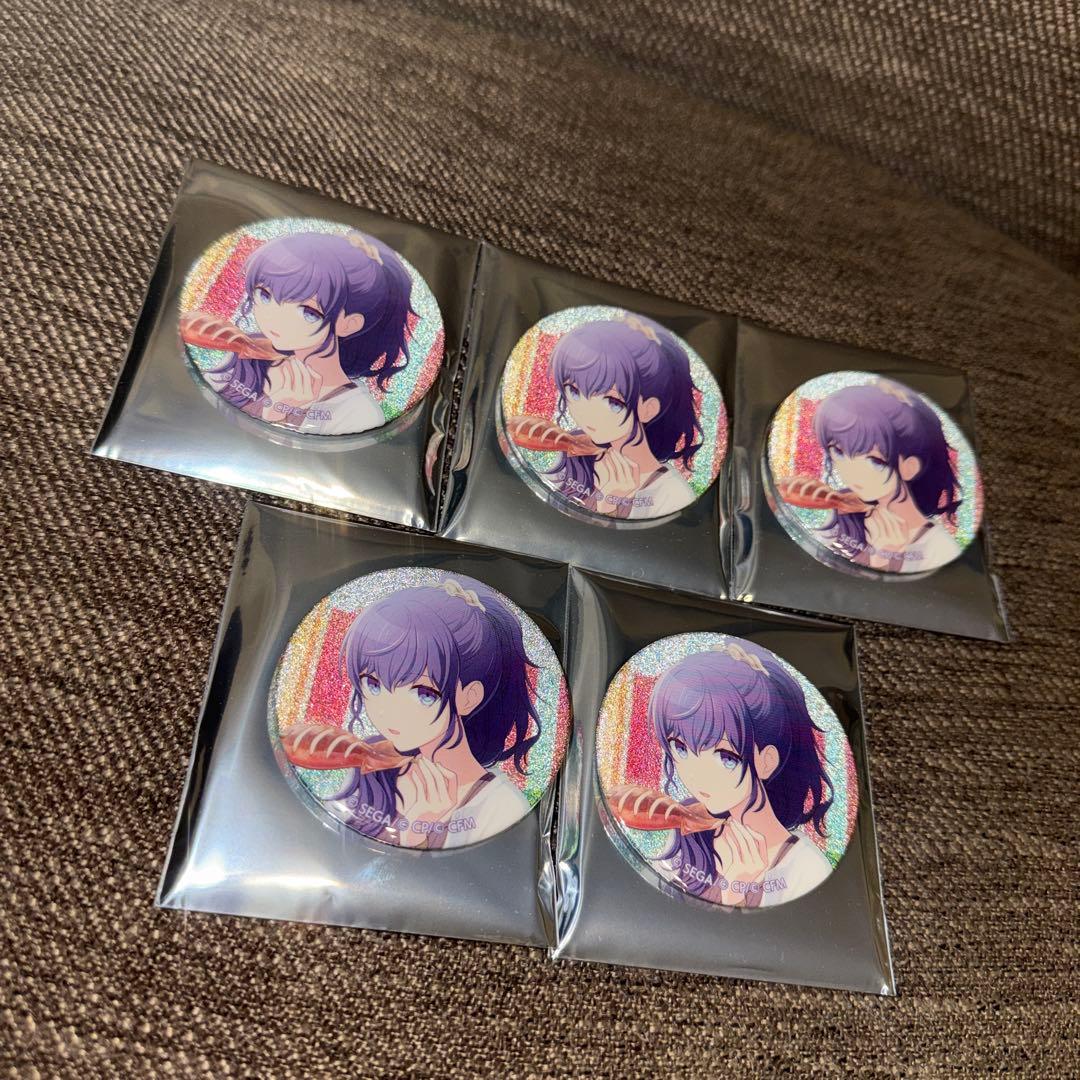 プロジェクトセカイ カラフルステージ！ 缶バッジ 5点セット 朝比奈ま