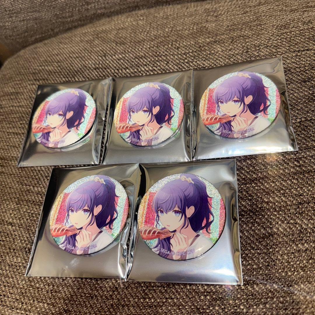 プロジェクトセカイ カラフルステージ！ 缶バッジ 5点セット 朝比奈ま