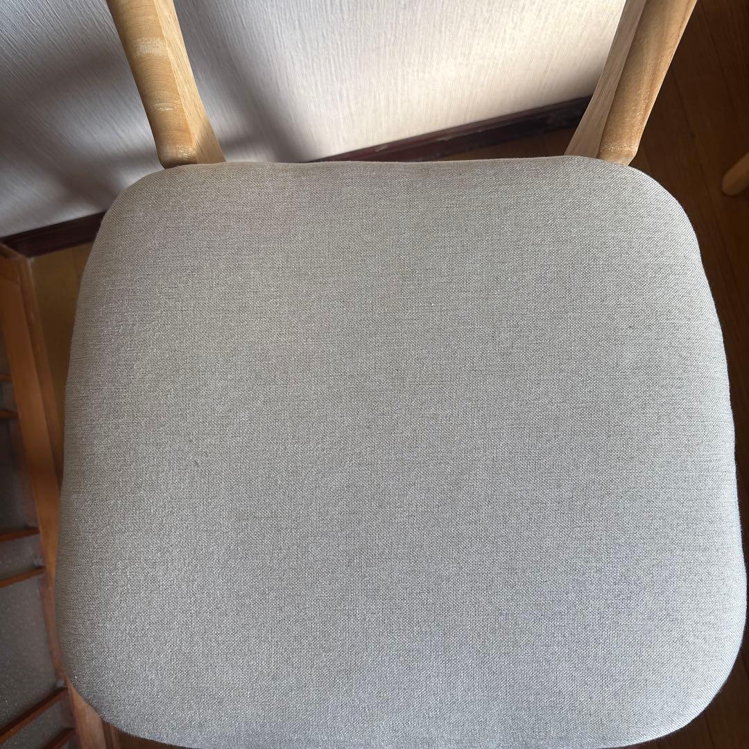 カウンターチェア バースツール ハイチェア 背もたれ付き 木製 おしゃれ #1