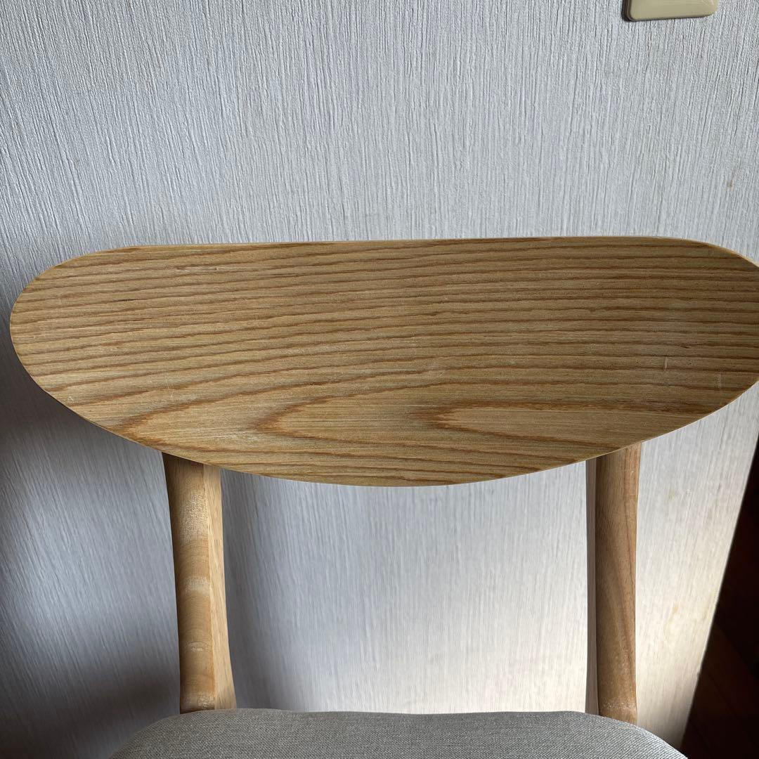 カウンターチェア バースツール ハイチェア 背もたれ付き 木製 おしゃれ #1