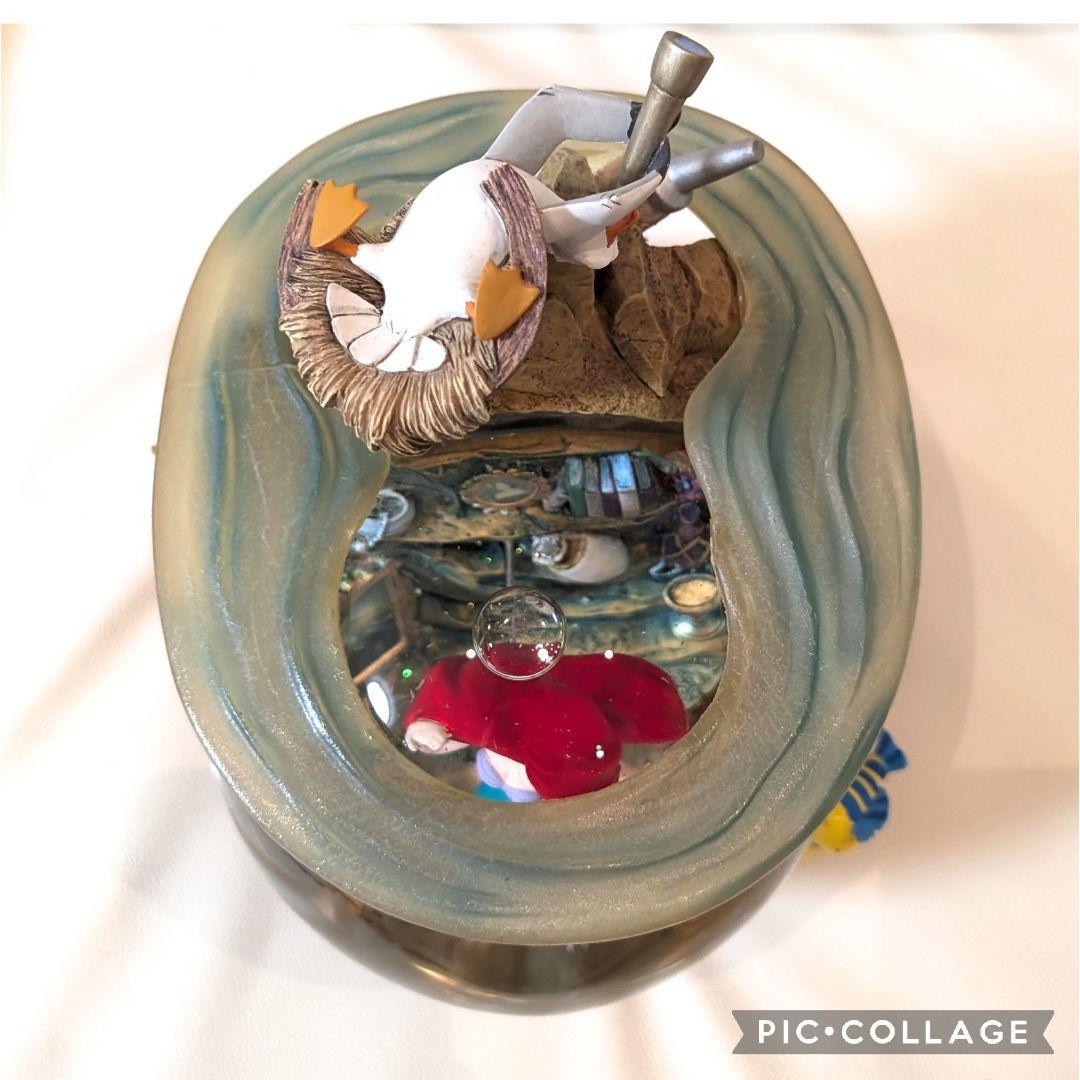 ★リトルマーメイド　アリエル スノードーム　オルゴール　フィギュア　ディズニー