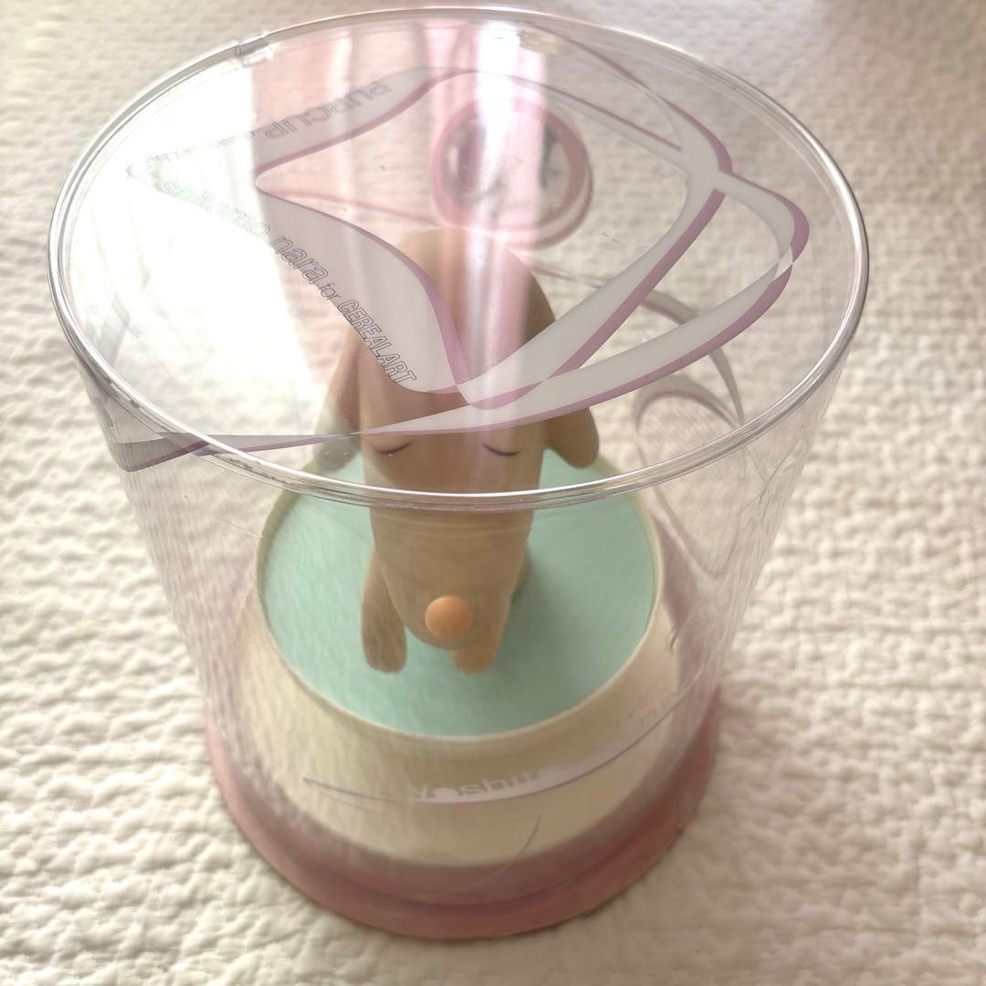 奈良美智 Pupcup CEREAL ART オブジェ ケース付 廃盤 希少