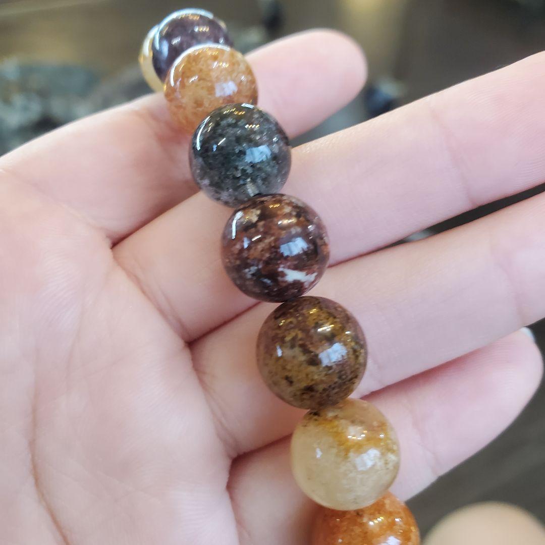 ガーデンクオーツのブレスレット No.0011 男女共用