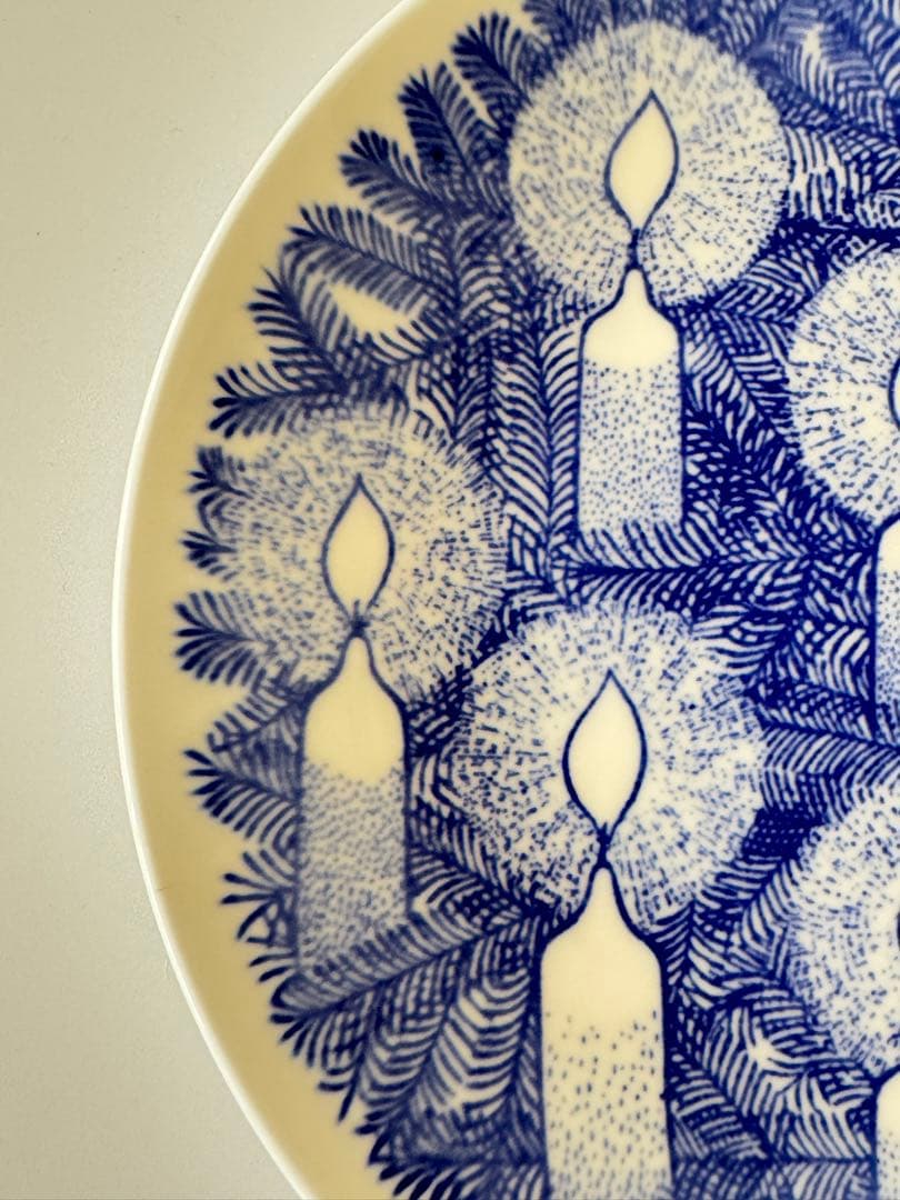 グスタフスベリ/スヴェン・ジョンソン/クリスマスイヤープレート/1976年