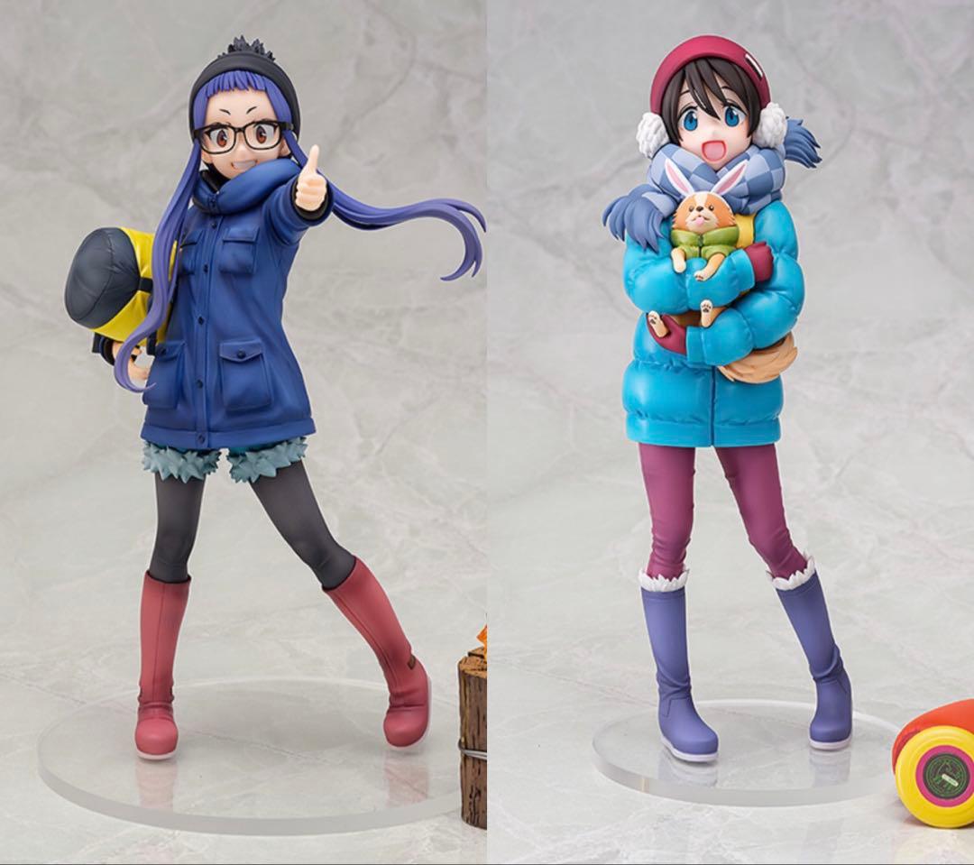 ゆるキャン△ 大垣千明 斉藤恵那 フィギュア ゆるキャン wing