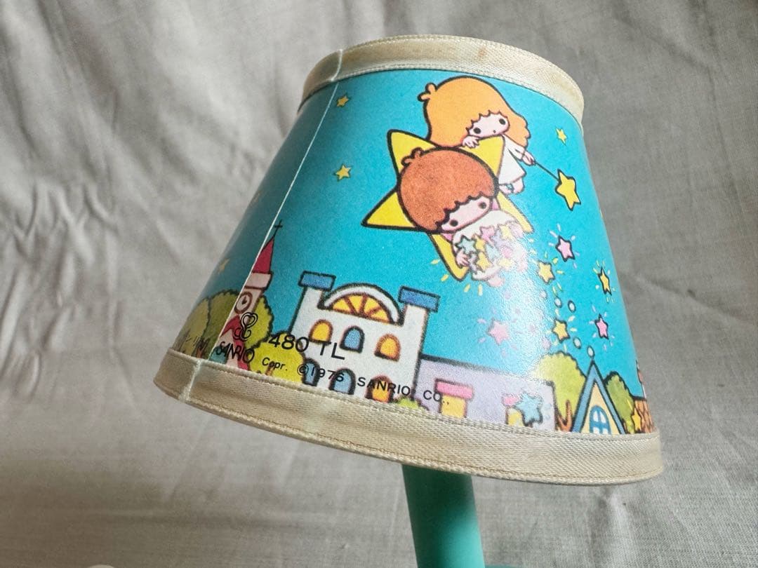 1967年 サンリオ リトルツインスターズ キキララ ルームライト ランプ