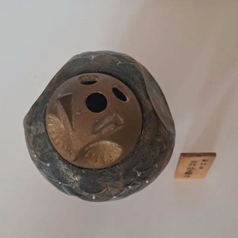 彫刻家 三枝惣太郎 原形 ふくろう香炉 【アルミ製 香炉 置物】