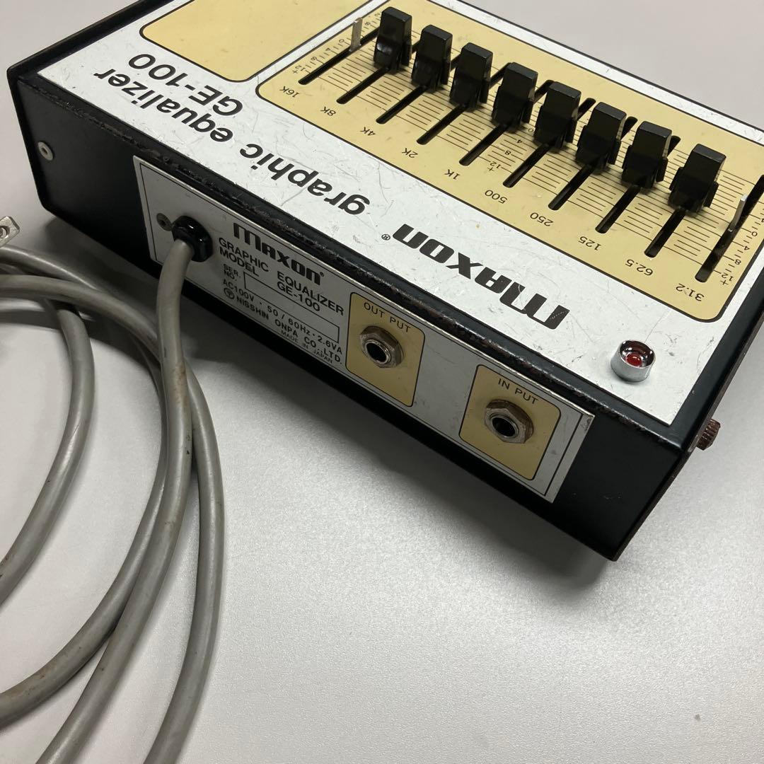 Maxon GE-100 グラフィックイコライザー