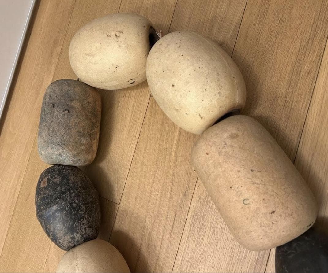 浮子オブジェ 魚網用 ミッドセンチュリー スペースエイジ 古道具 モダンアート