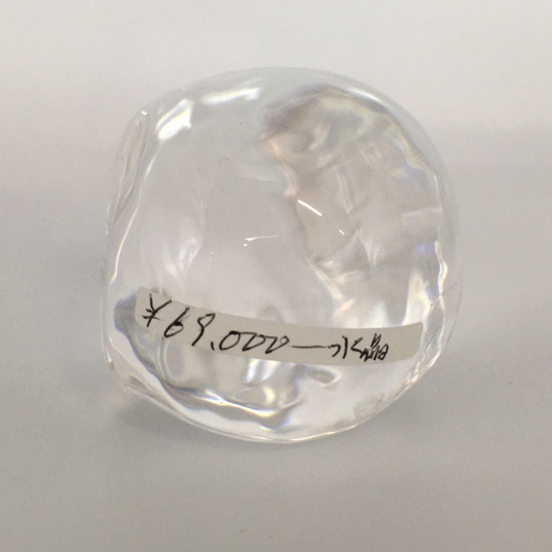 【美品】 水晶 水晶ドクロ パワーストーン 厄除け 魔除け クリスタル