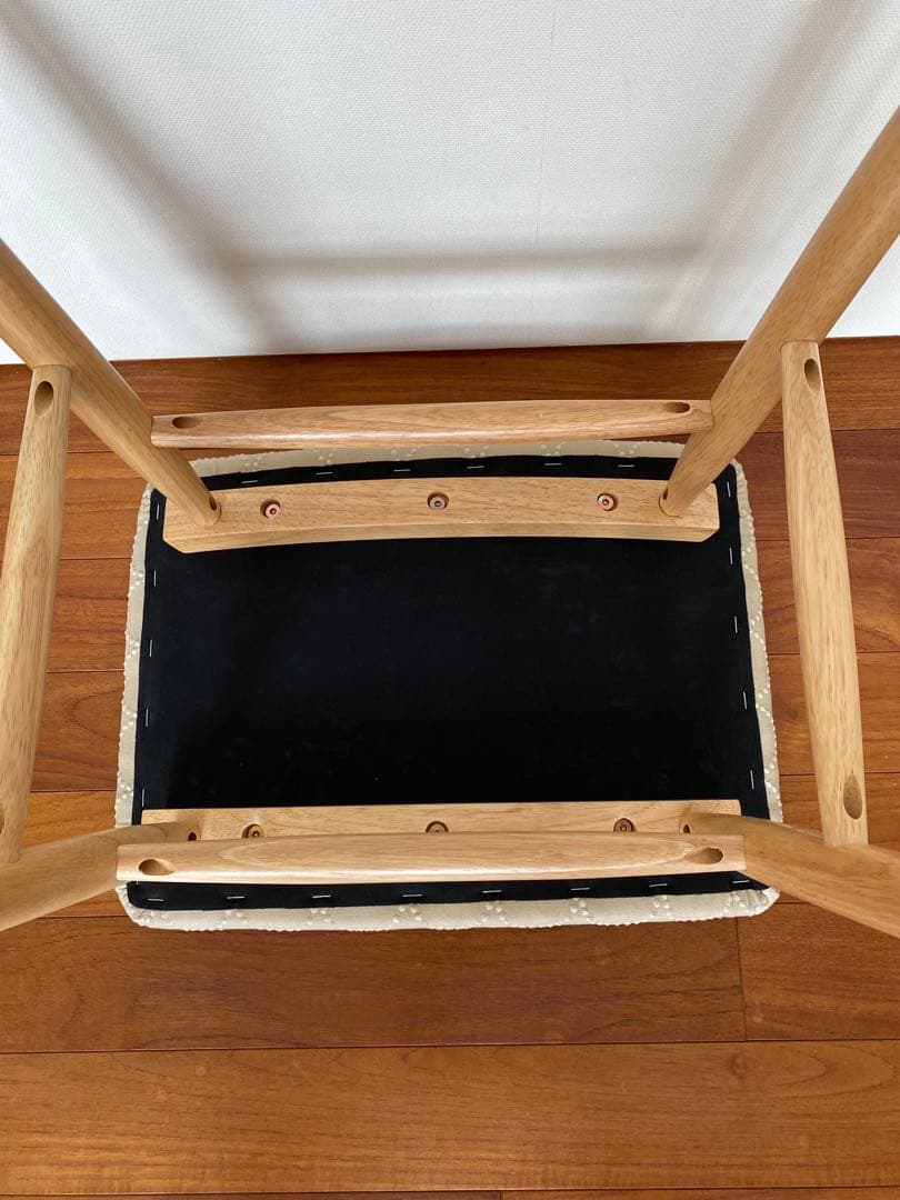 ミナペルホネン タンバリン dop エクリュ スツール　ハンドメイド