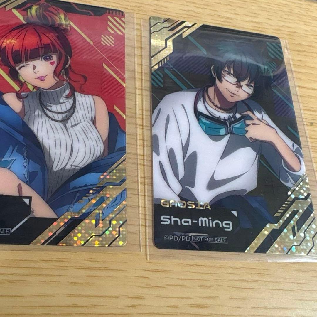 グノーシア namco クリアカード ダンジョン∞スパイラル トランプ風