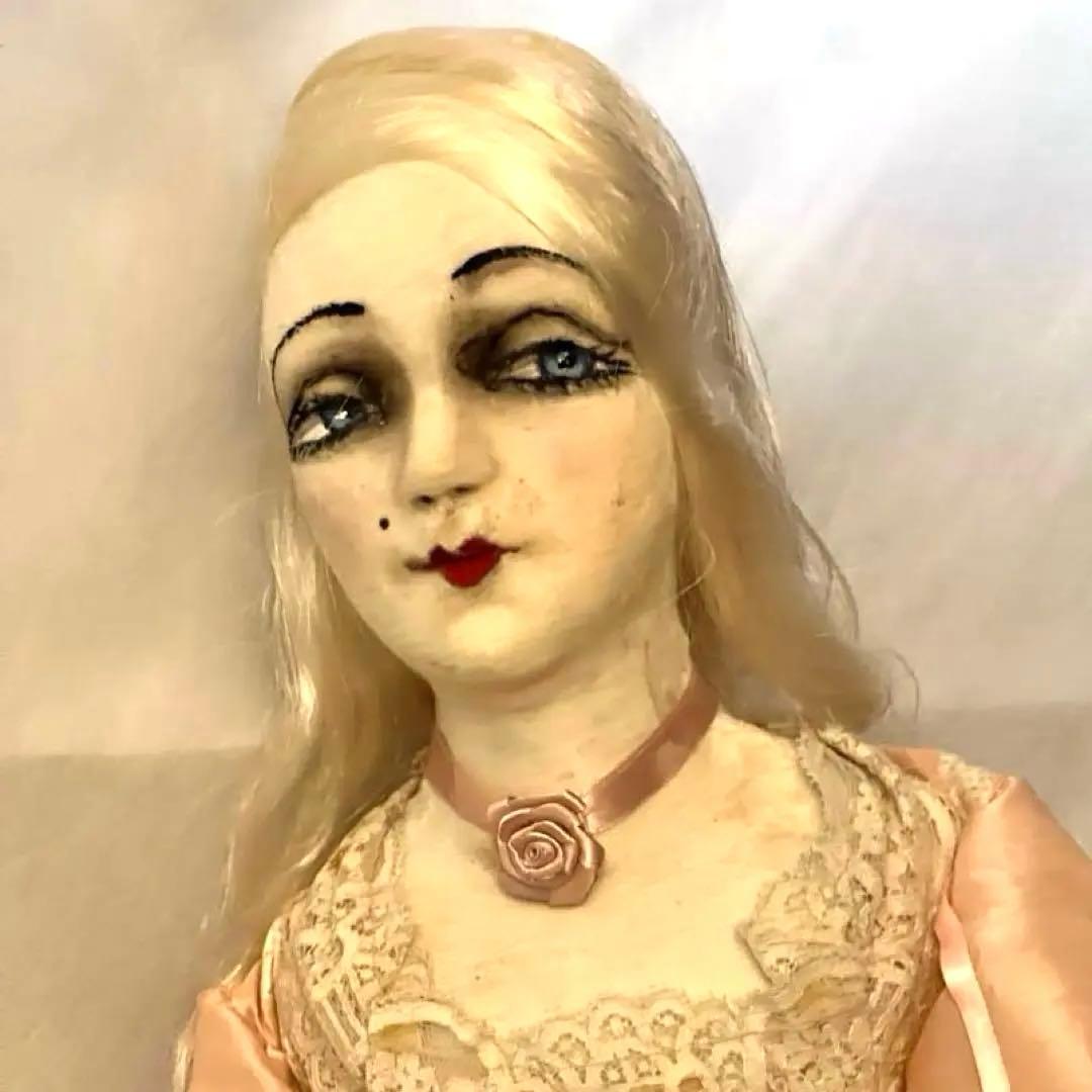 ブドワールドール　アンティークドール　 ファッションドール　フランス 希少