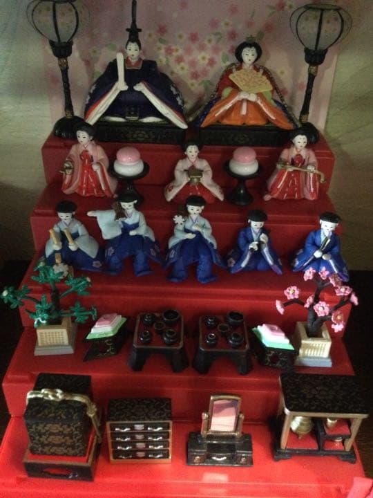 【希少】リーメント　ぷちサンプル　初期のお雛様飾り　激レア　超ミニチュア