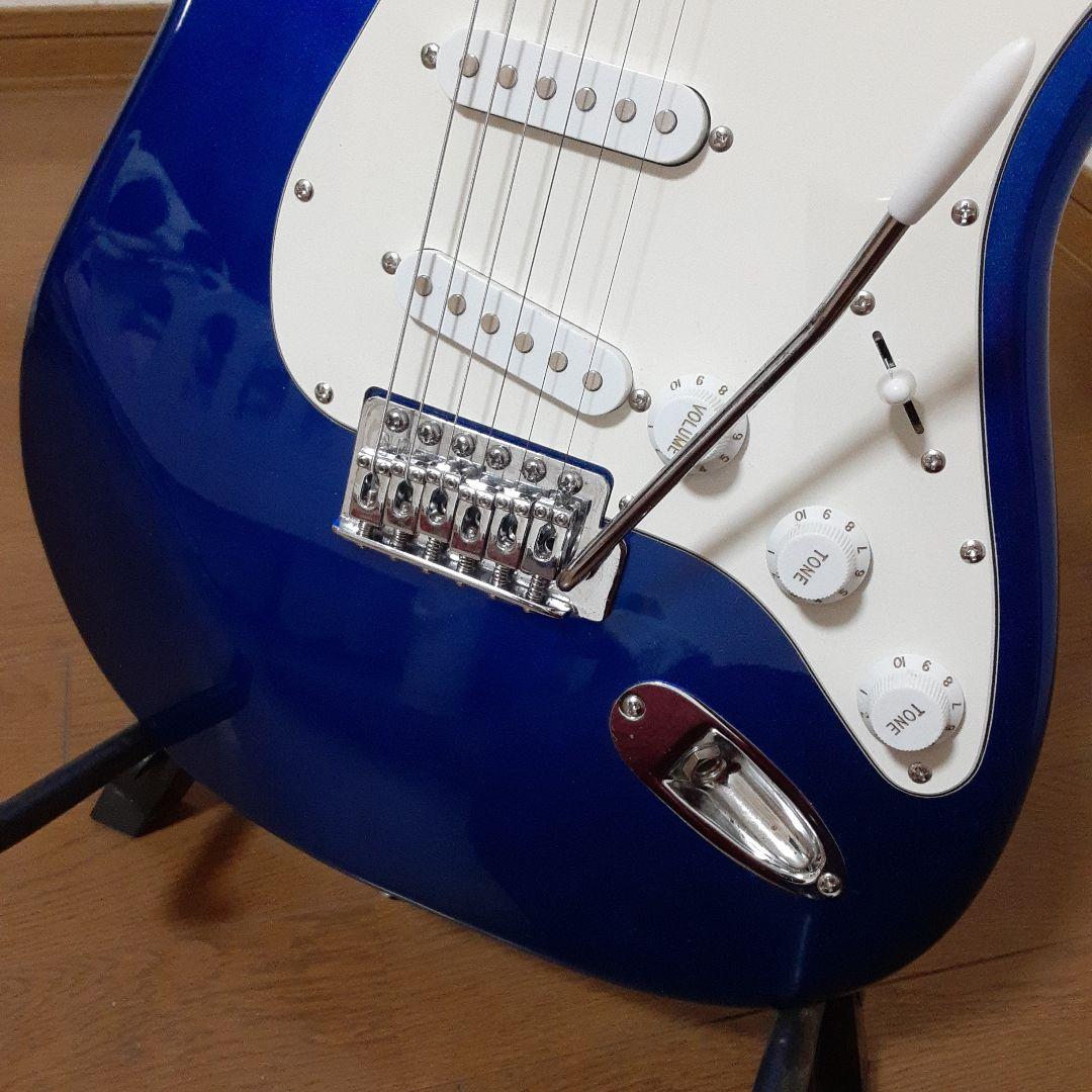 美品SELDER ストラトキャスタータイプ エレキギター メタリックブルー